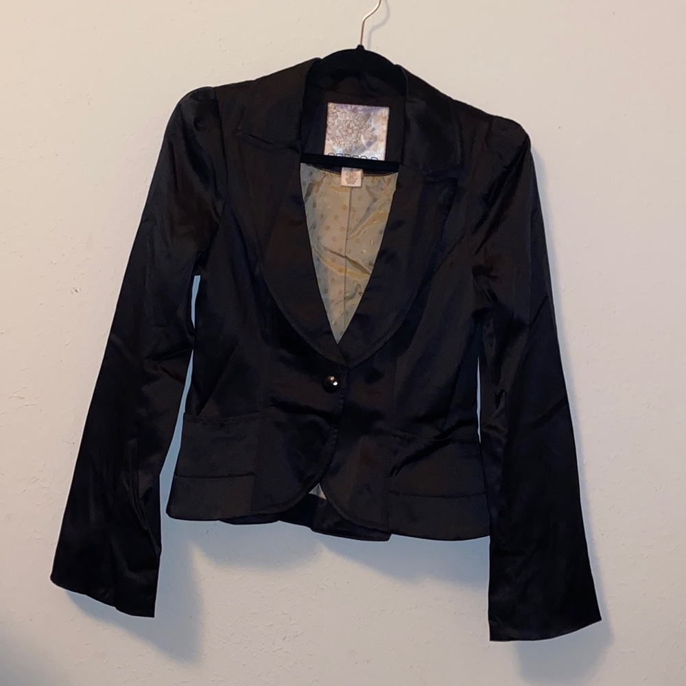 Satin Blazer